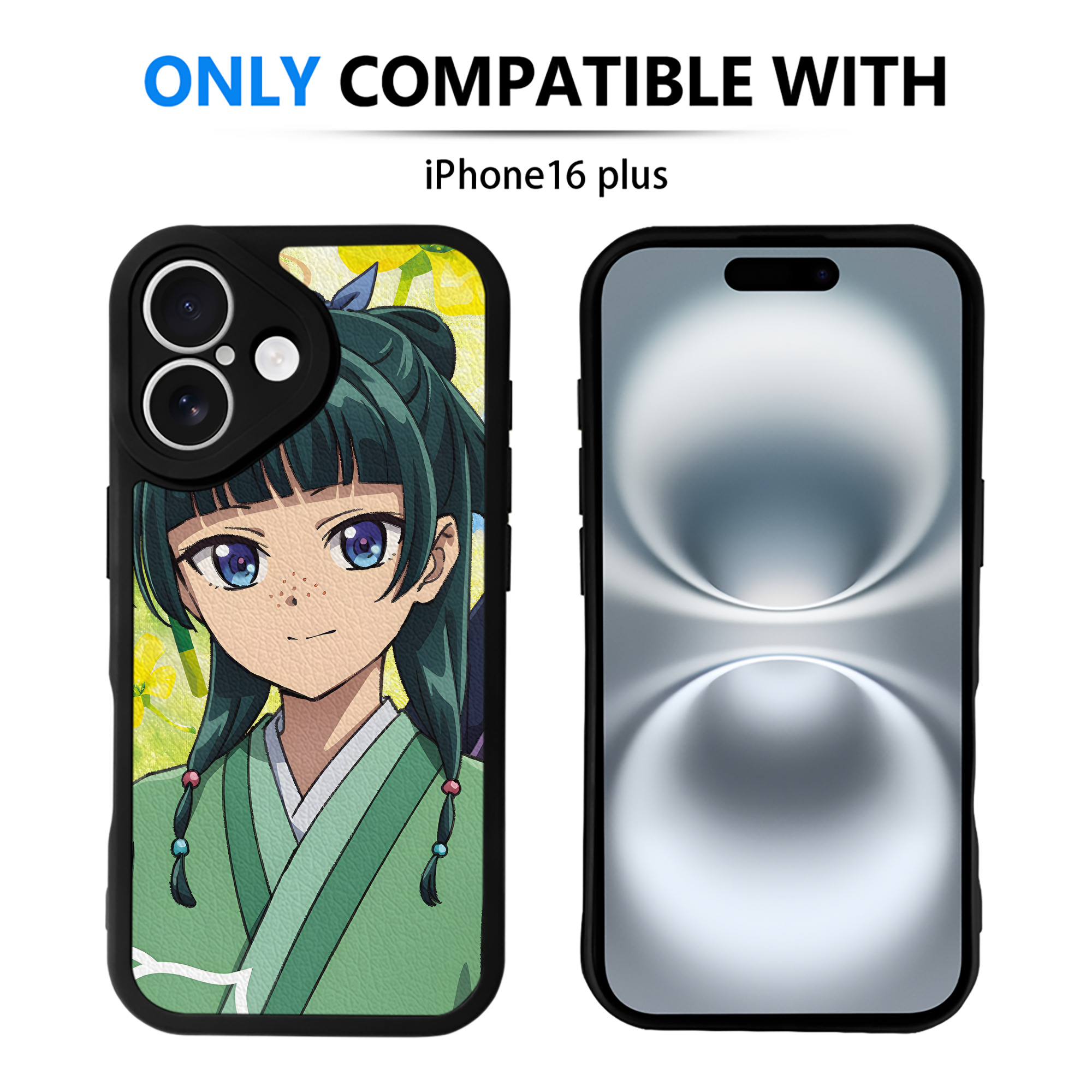 薬屋のひとりごと The Apothecary Diaries 【iPhone 16シリーズ対応】シリコンスマホケース（レザー調） 材質：シリコン